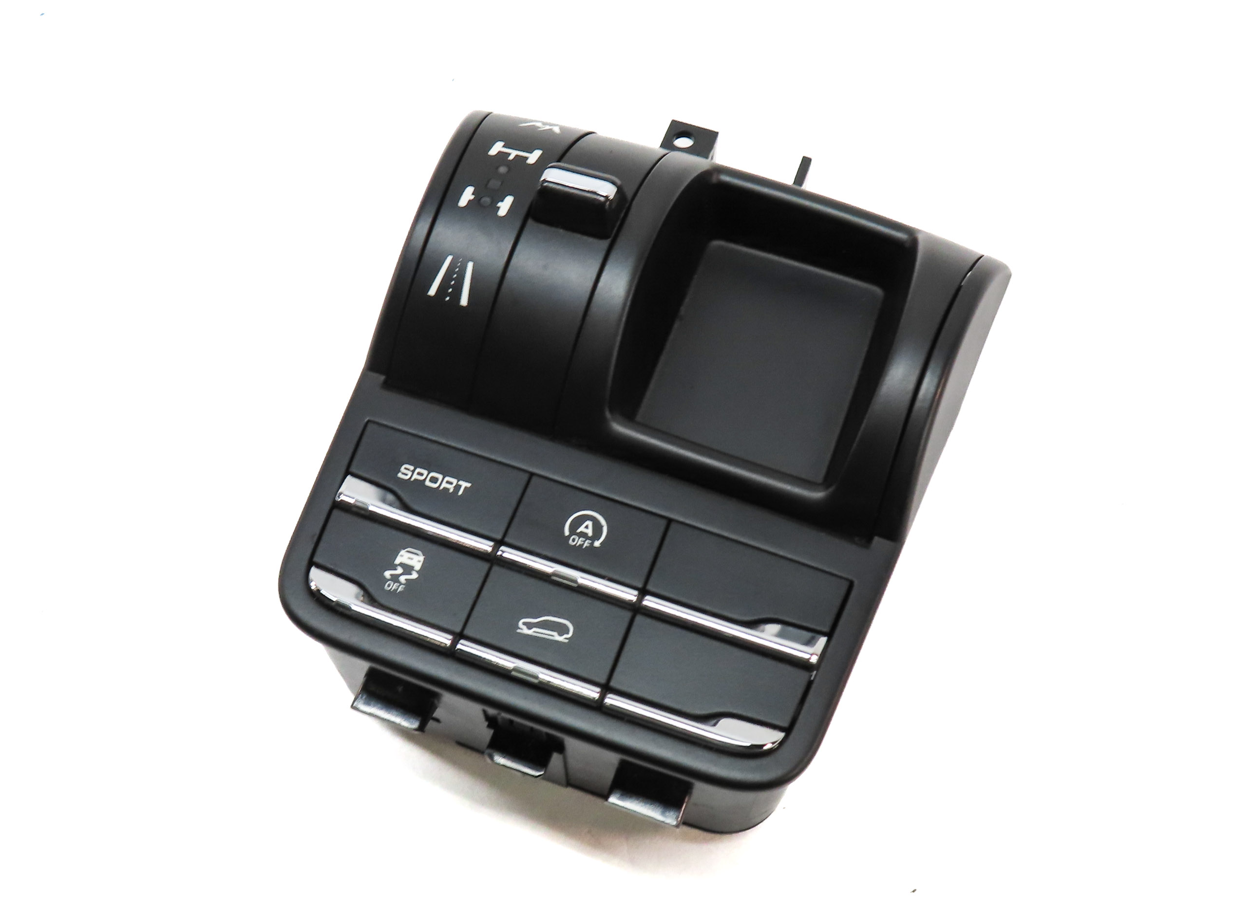 13 PORSCHE CAYENNE (958) FRONT 4WD TRACTION CONTROL TERRAIN SELECT SWITCH PANEL — exact item pictured